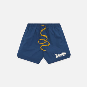 Rhude Logo Swim Short - Slate