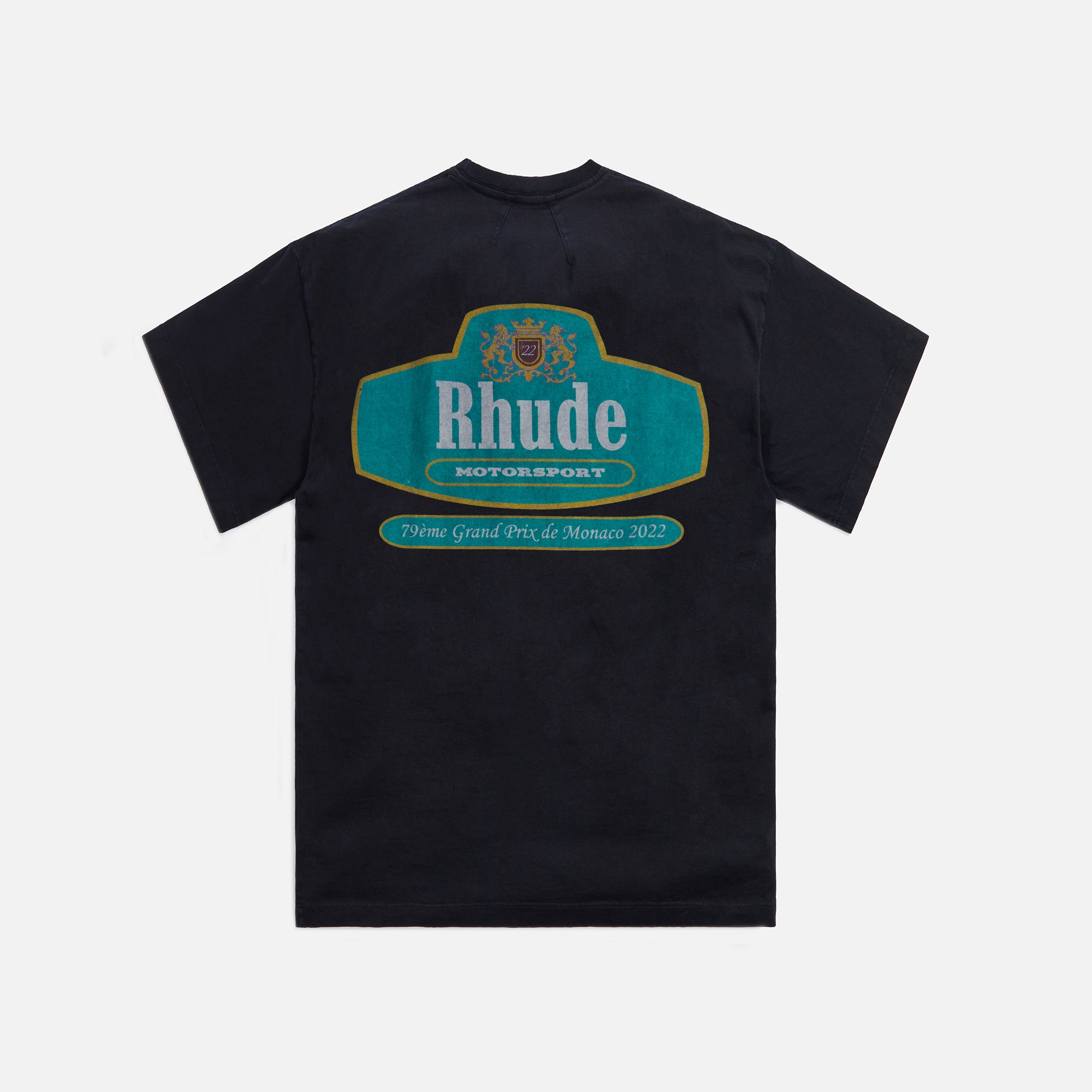Rhude Racing Crest Tee - Vintage Black – Kith