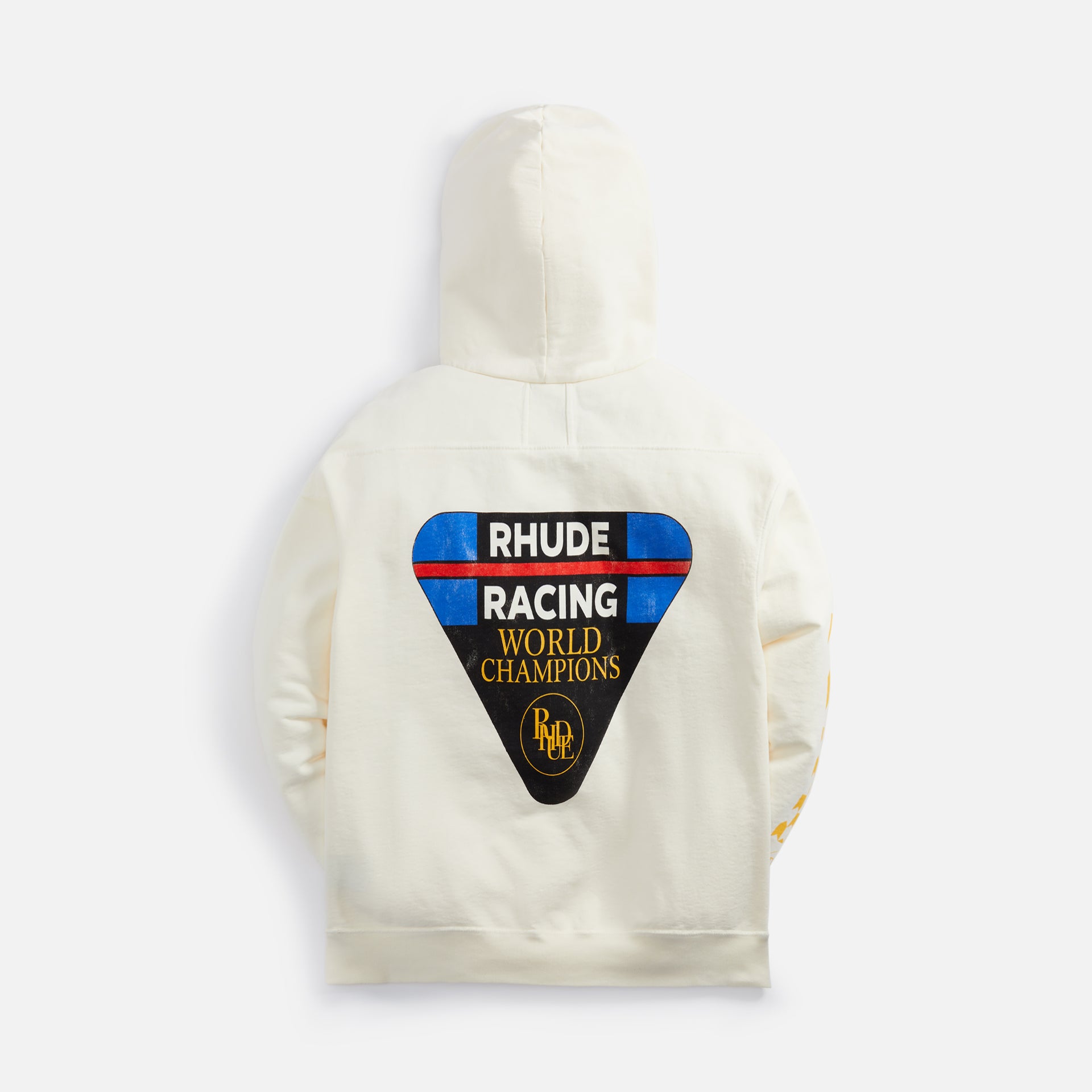 Rhude Livery Printed Hoodie - White