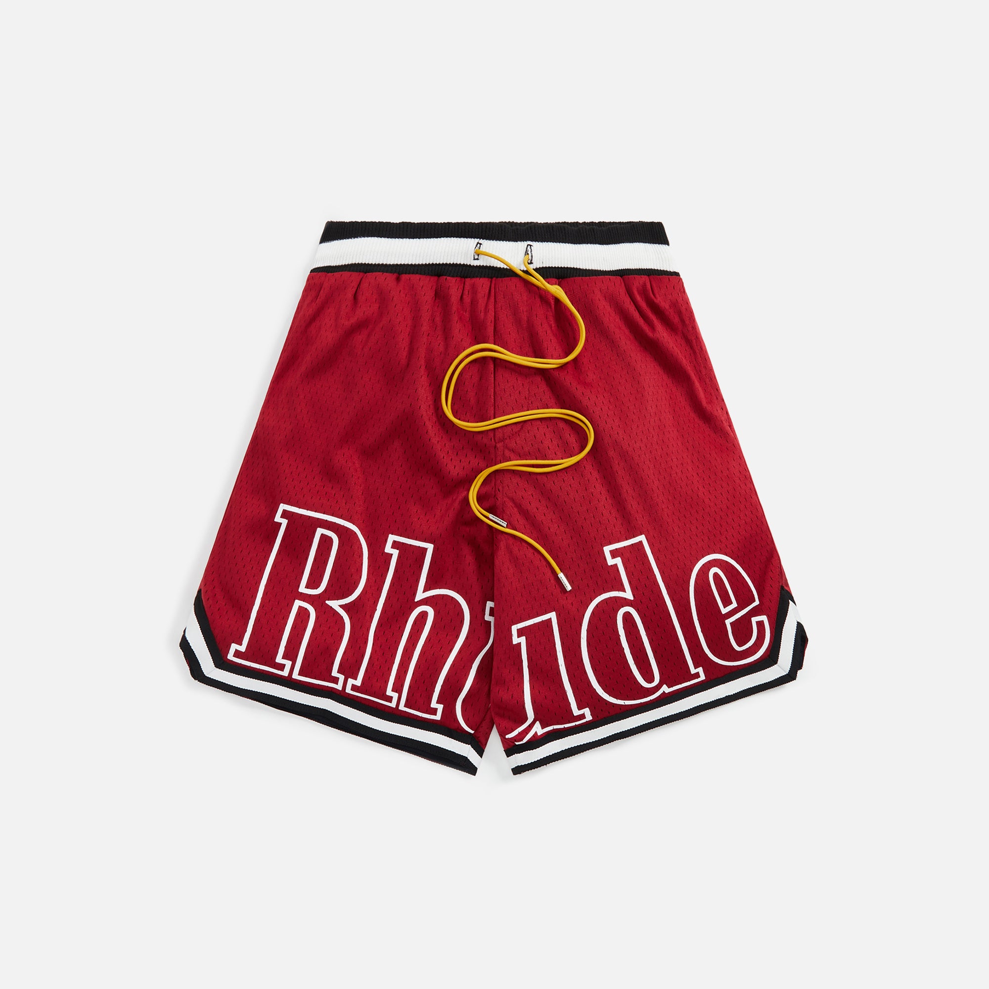 Rhude Court Logo Short - Maroon – Kith