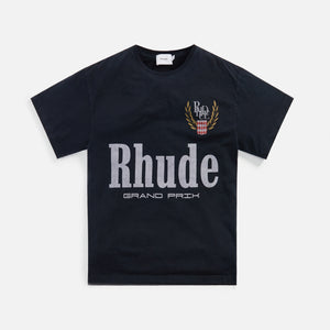Rhude Grand Prix Tee - Vintage Black