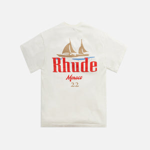 Rhude Sailing Tee - Vintage White