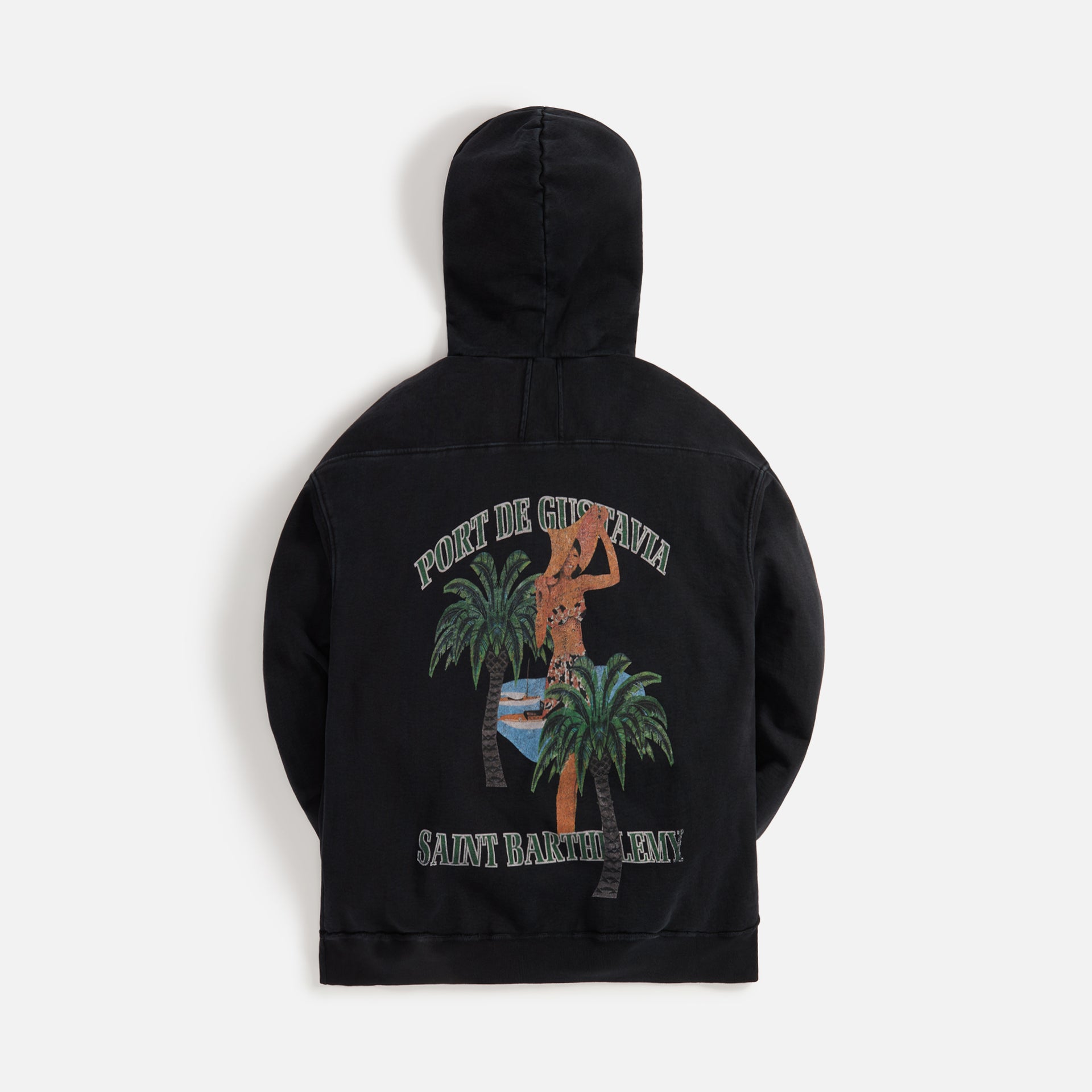 Rhude Port De Gustavia Hoodie - Vintage Black