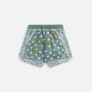 Rhude Bandana Shorts - Sage