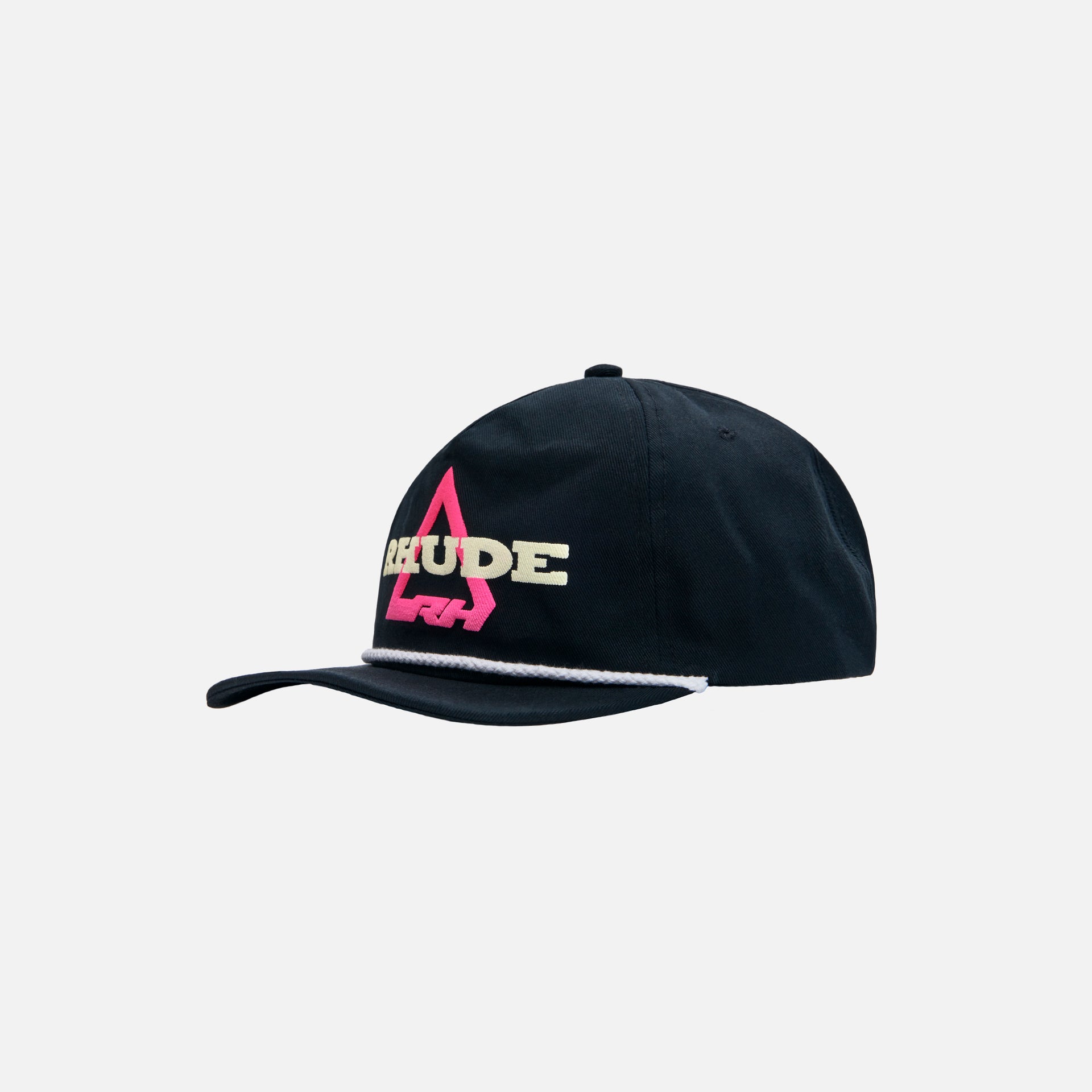 Rhude Logo Hat - Black / Pink