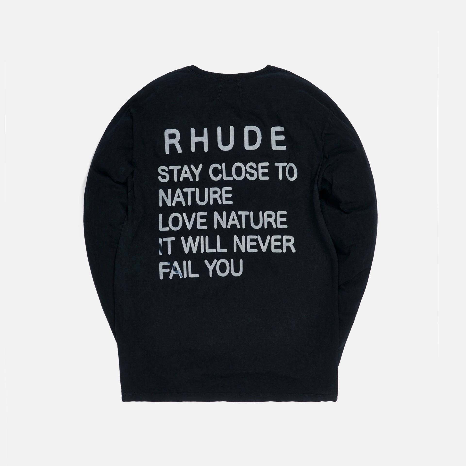 Rhude Lions L/S Tee - Black