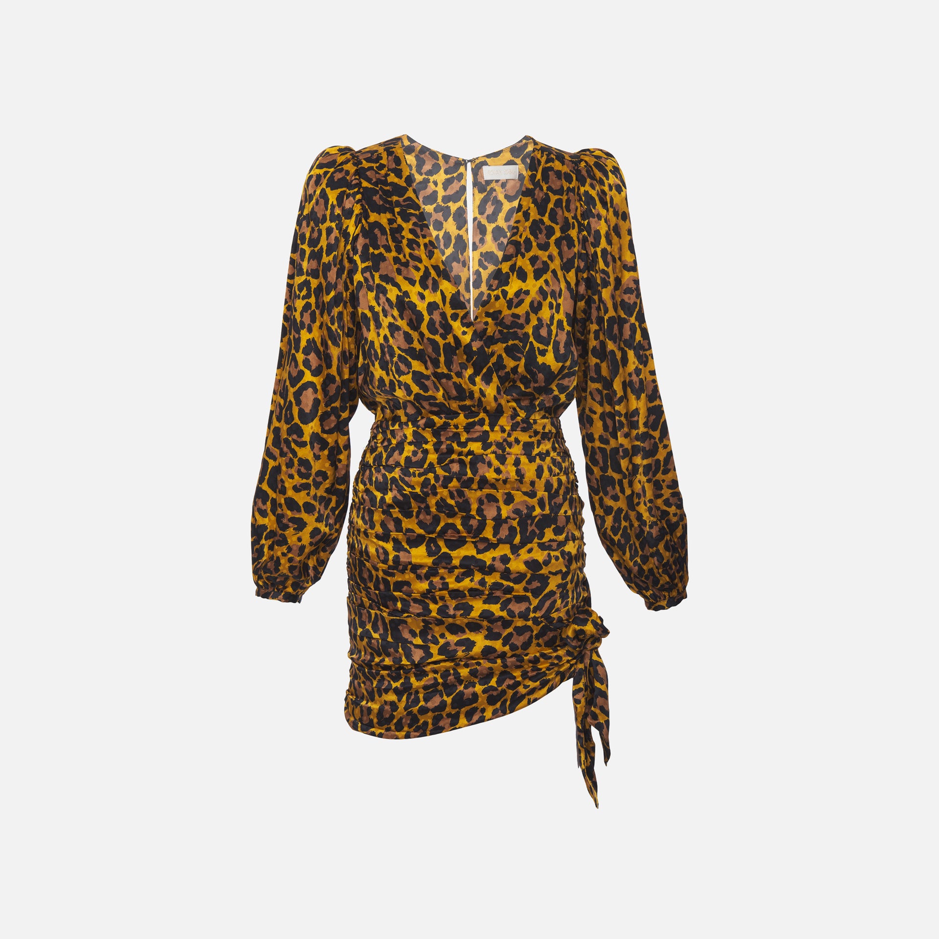 ronny kobo gold dress Liora Dress In Gold