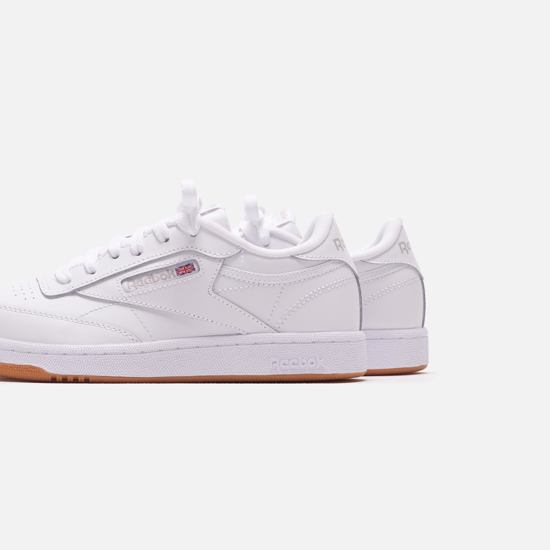 Reebok Club C Grade School - White / Gum