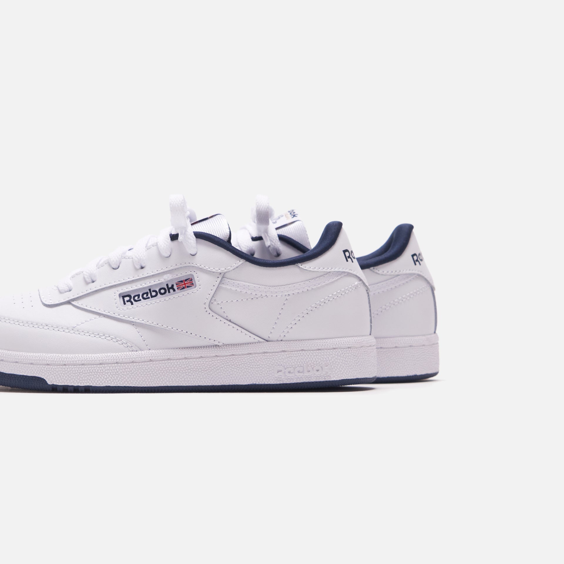 Reebok Club C Grade School - White / Navy