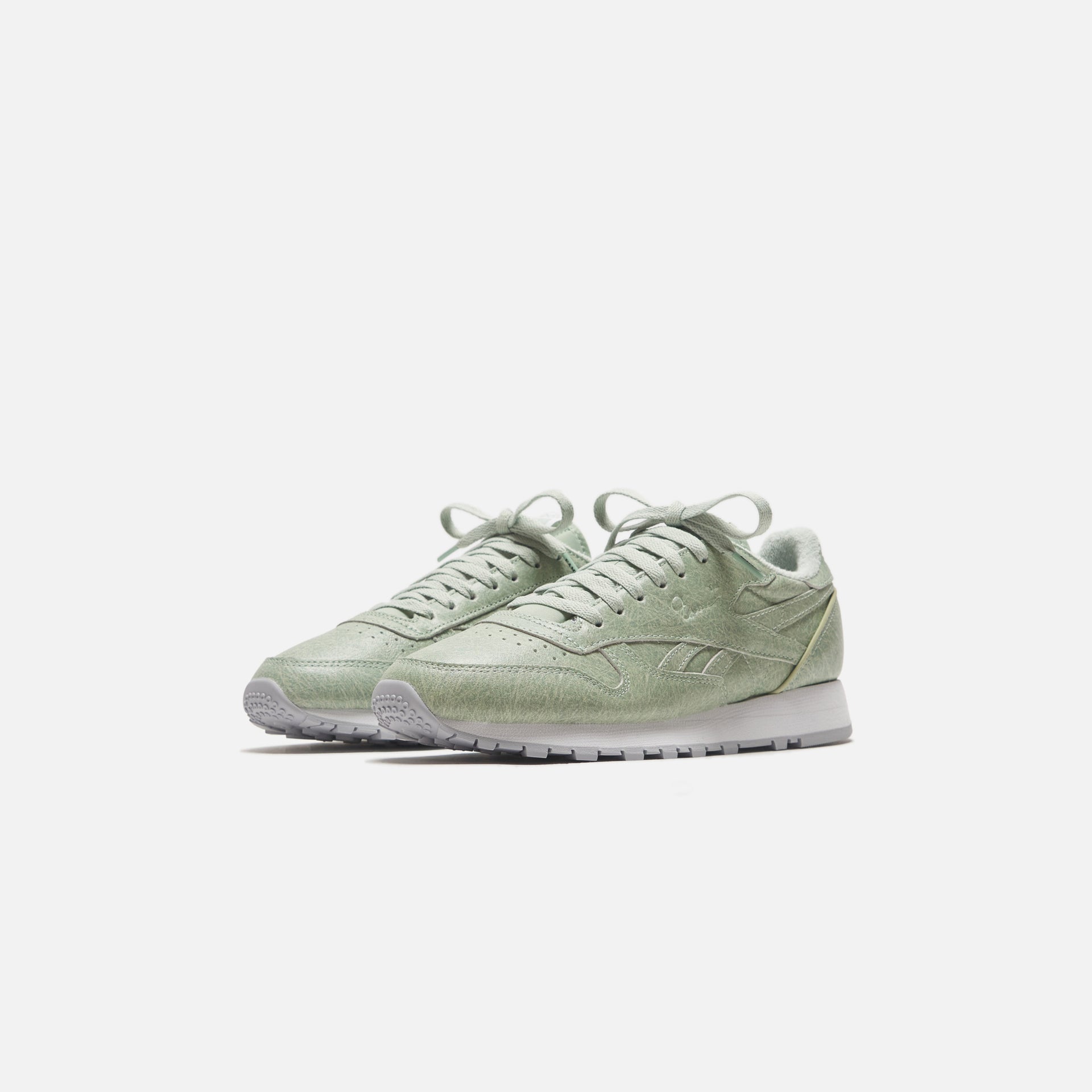 Reebok Classic Leather - Light Sage / Footwear White / Cold Grey 2