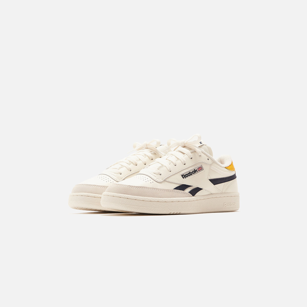 Reebok Club C Revenge - Chalk / Semi Solar Gold / Vector Navy