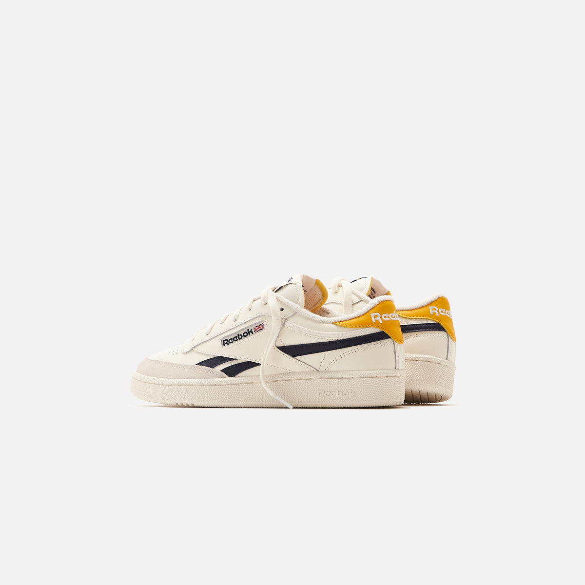 Reebok Club C Revenge - Chalk / Semi Solar Gold / Vector Navy