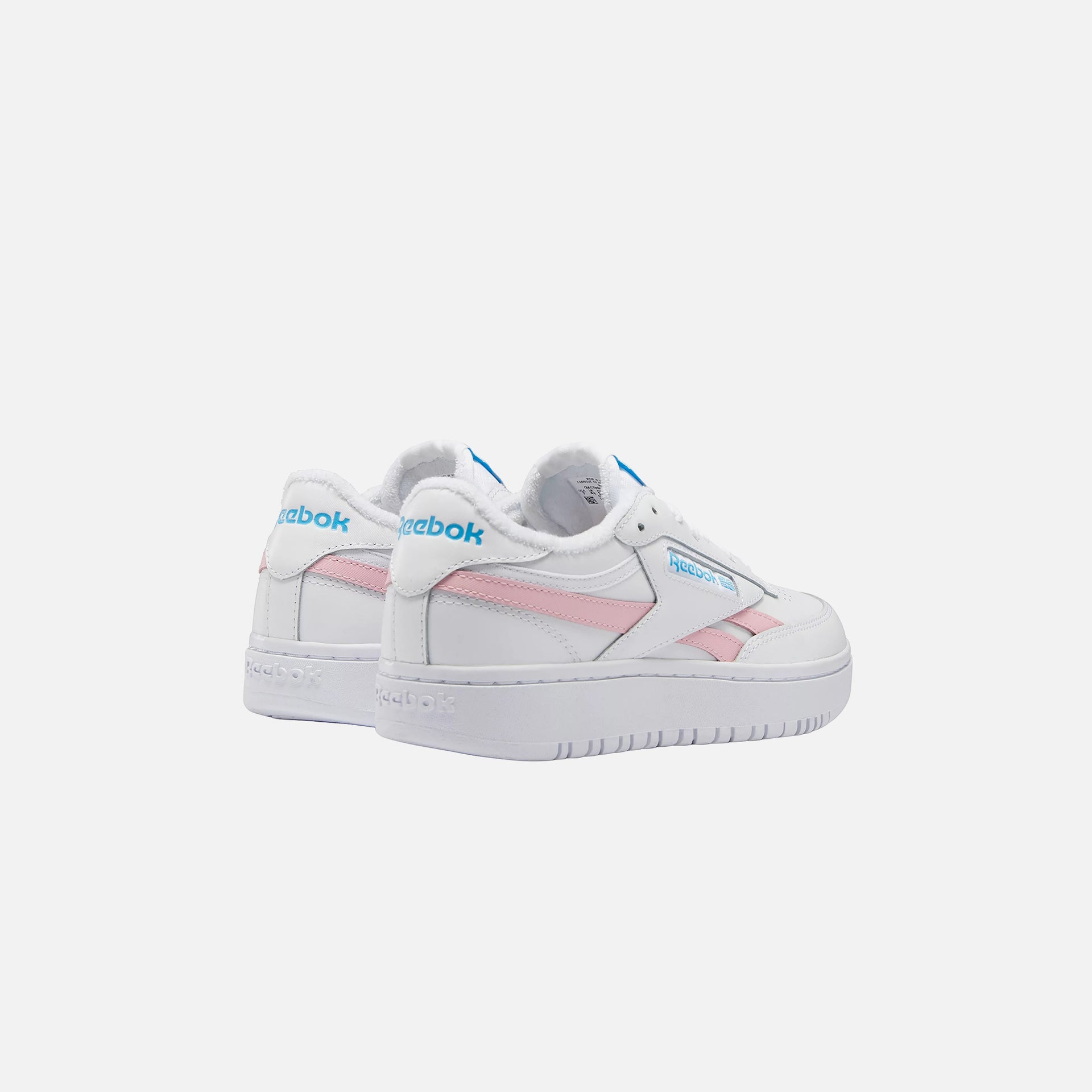 Reebok WMNs Club C Double Revenge - White / Pink / Aqua