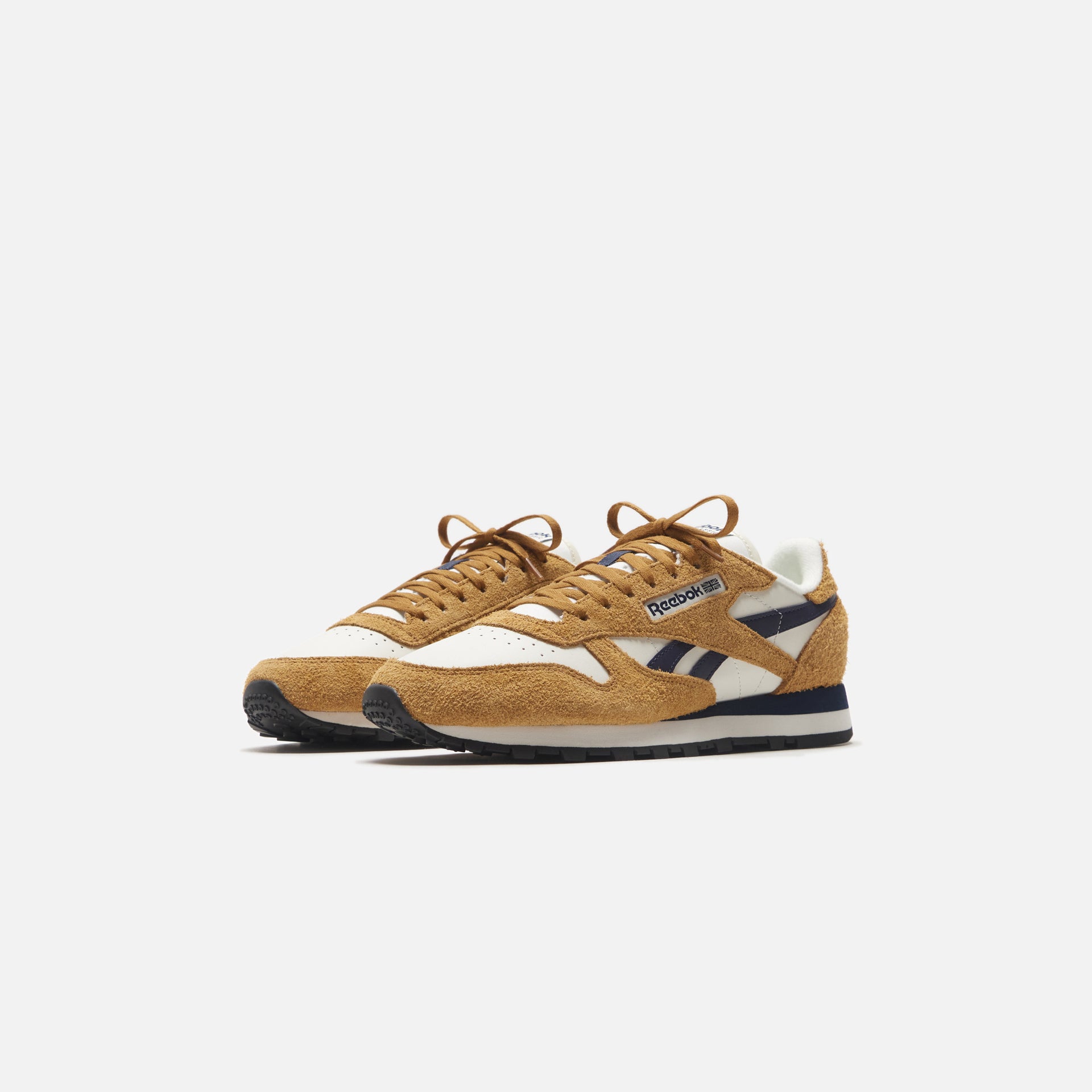 Reebok Classic Leather - Chalk / Wild Brown / Vector Navy