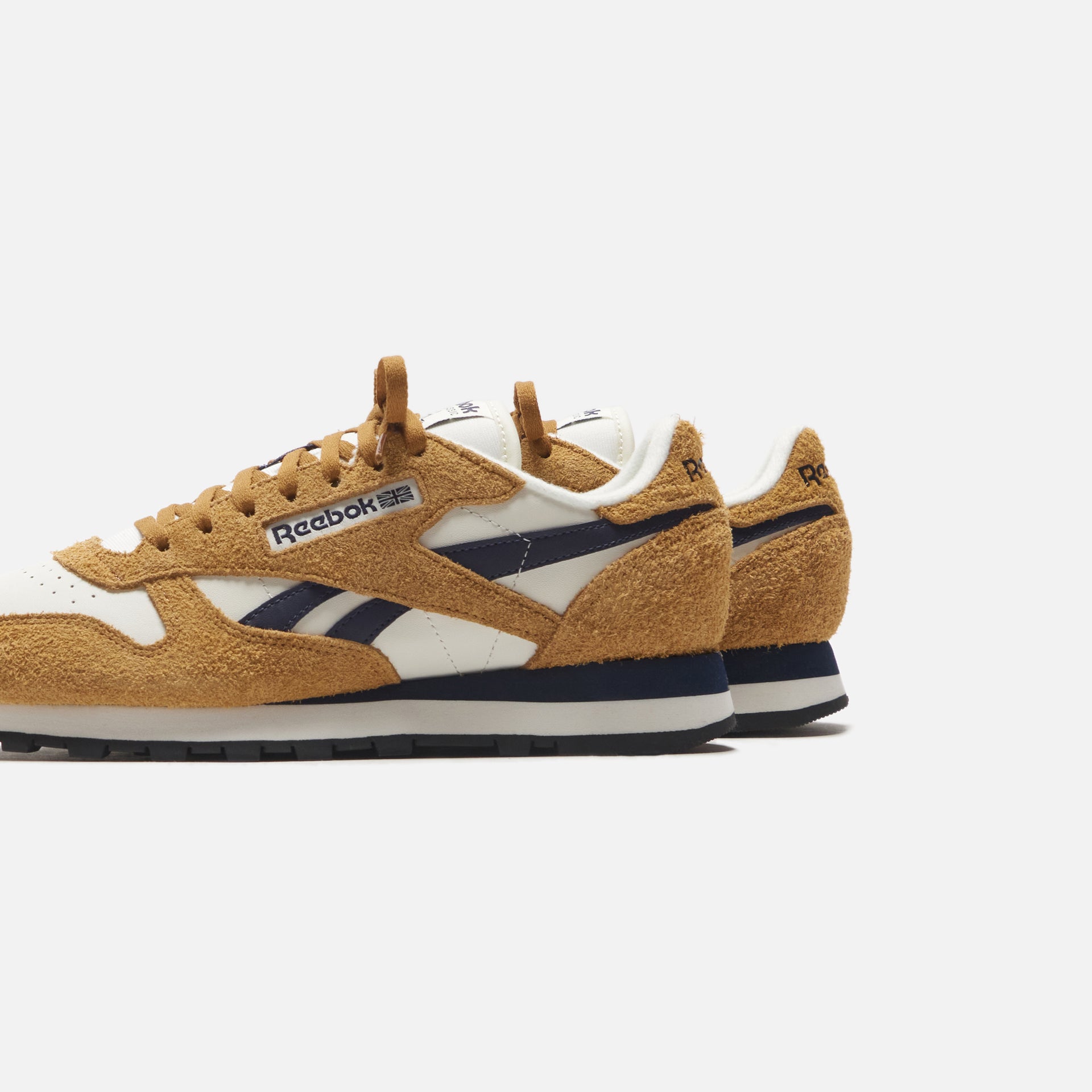 Reebok Classic Leather - Chalk / Wild Brown / Vector Navy