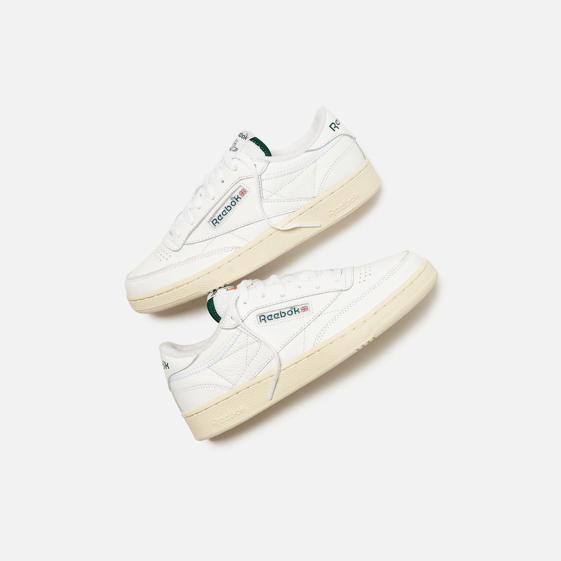 Reebok Club C 85 Terry - Footwear White / Alabaster / Dark Green