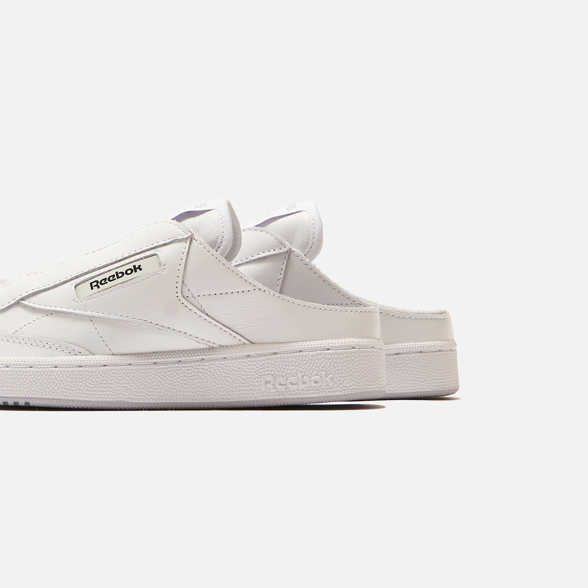 Reebok x BEAMS Club C Laceless Mule - White