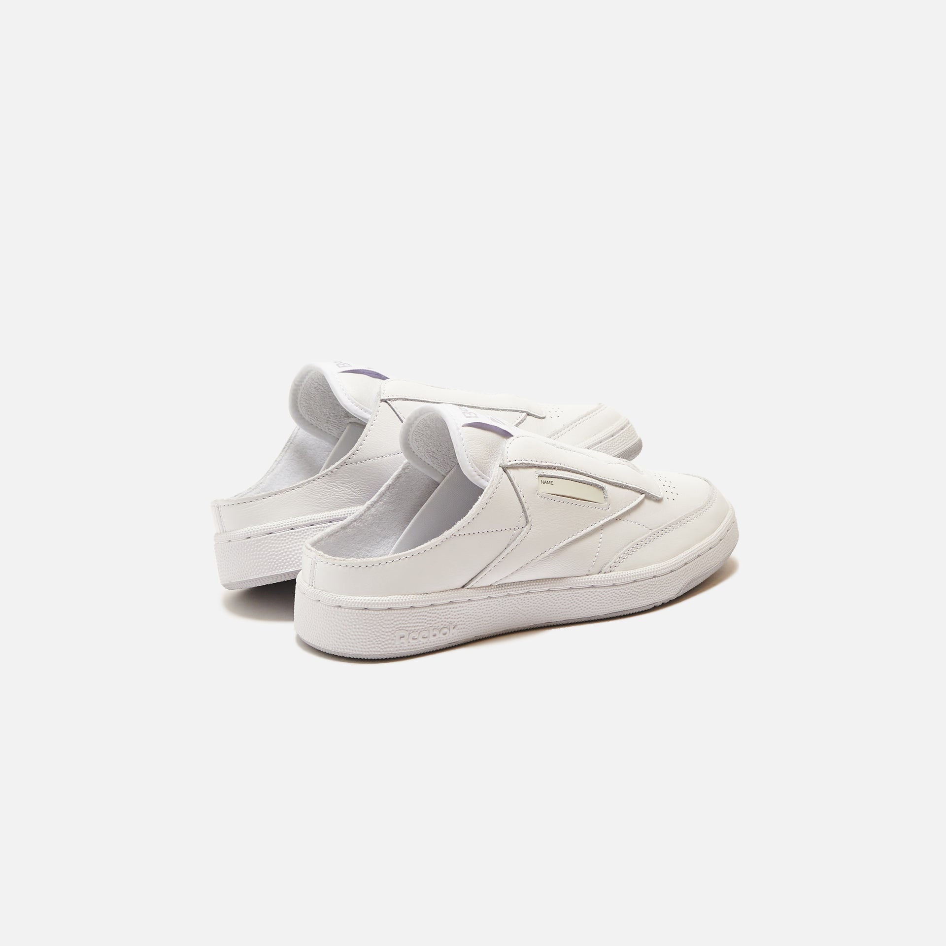 Reebok x BEAMS Club C Laceless Mule - White