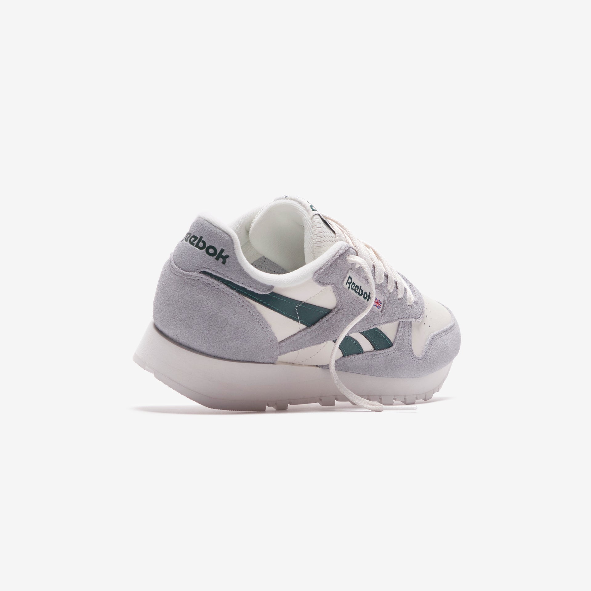 Reebok Classic Leather Suede Vintage - Pure Grey 3 / Dark Green