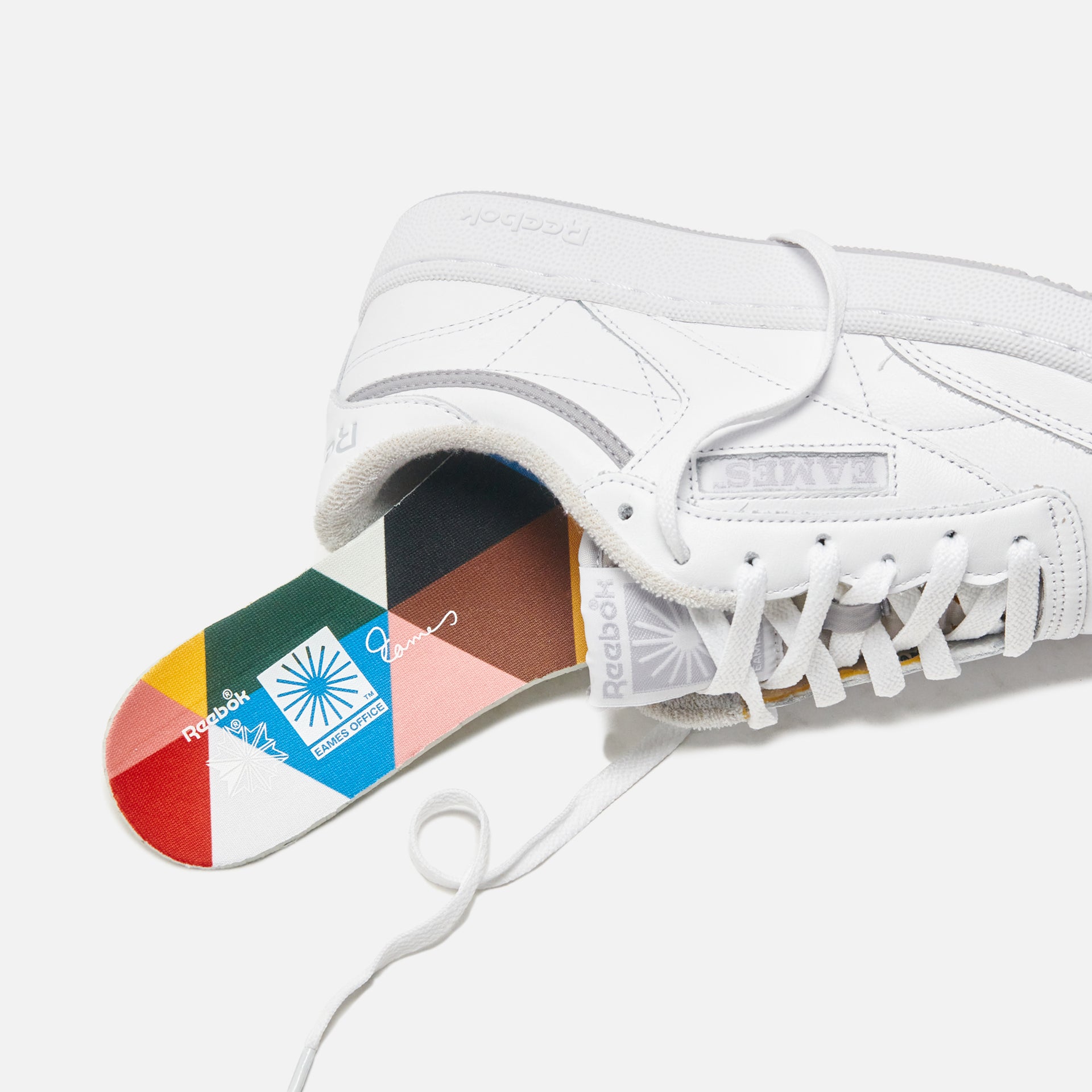 Reebok x EAMES Club C 85 - Footwear White / Cold Grey