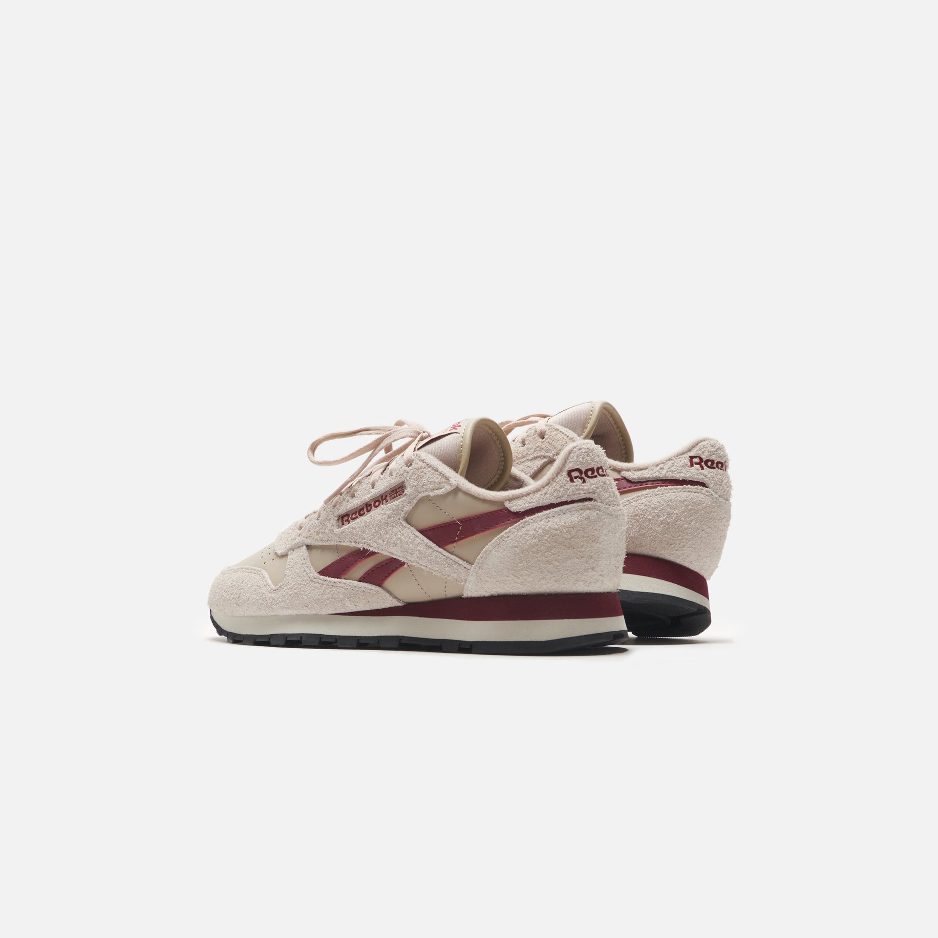 Reebok Classic Leather - Modern Beige / Alabaster / Classic Burgundy