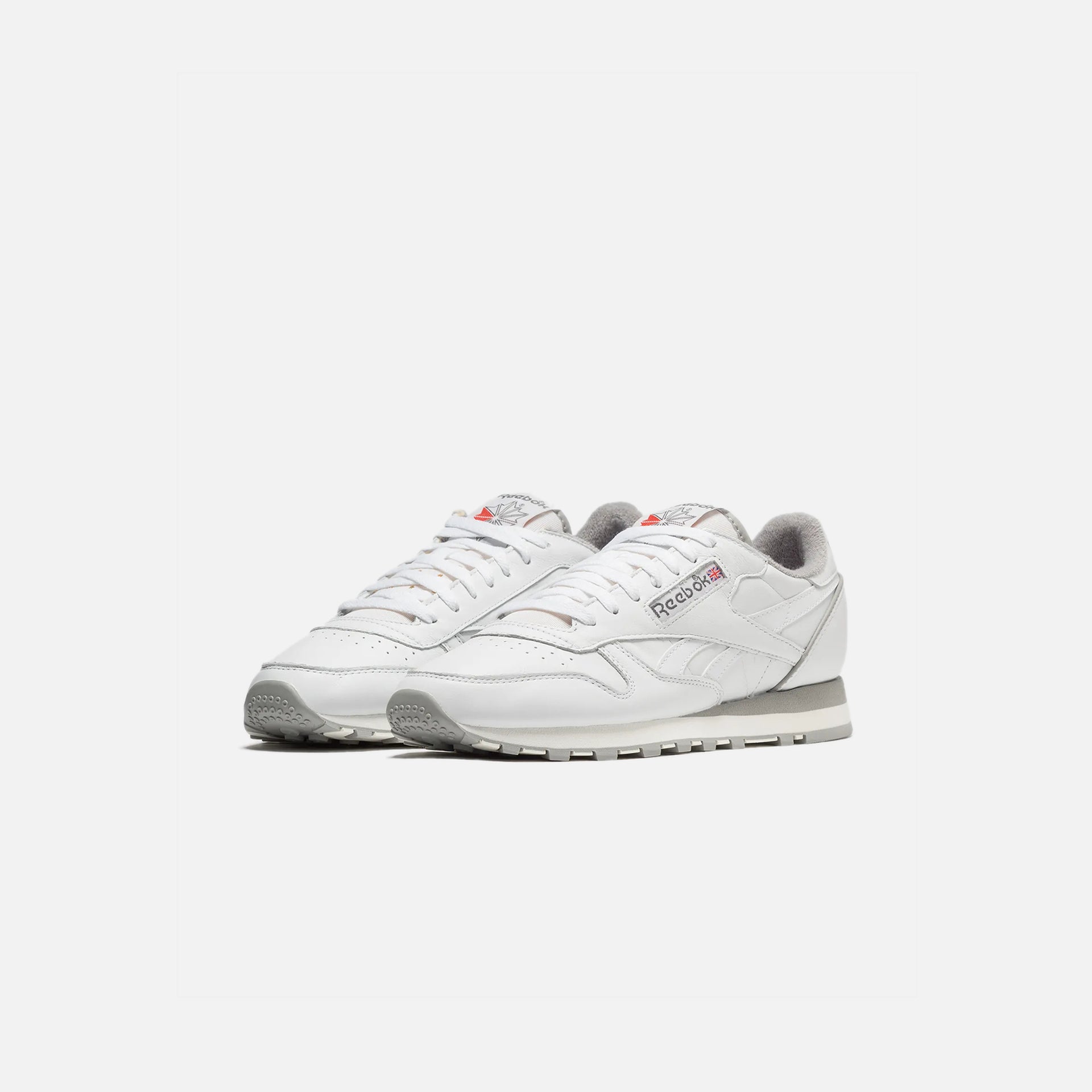 Reebok Classic Leather 40th Anniversary - Cloud White / Chalk / Mgh Solid Grey