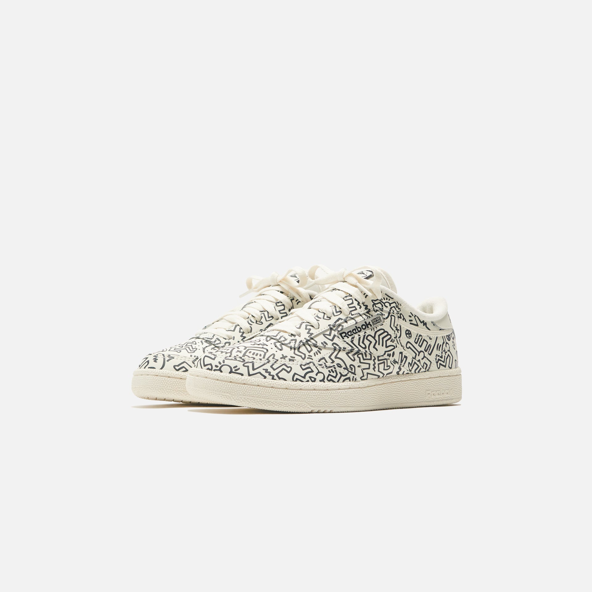 Reebok x Keith Haring Club C - Chalk / Pure Grey 8
