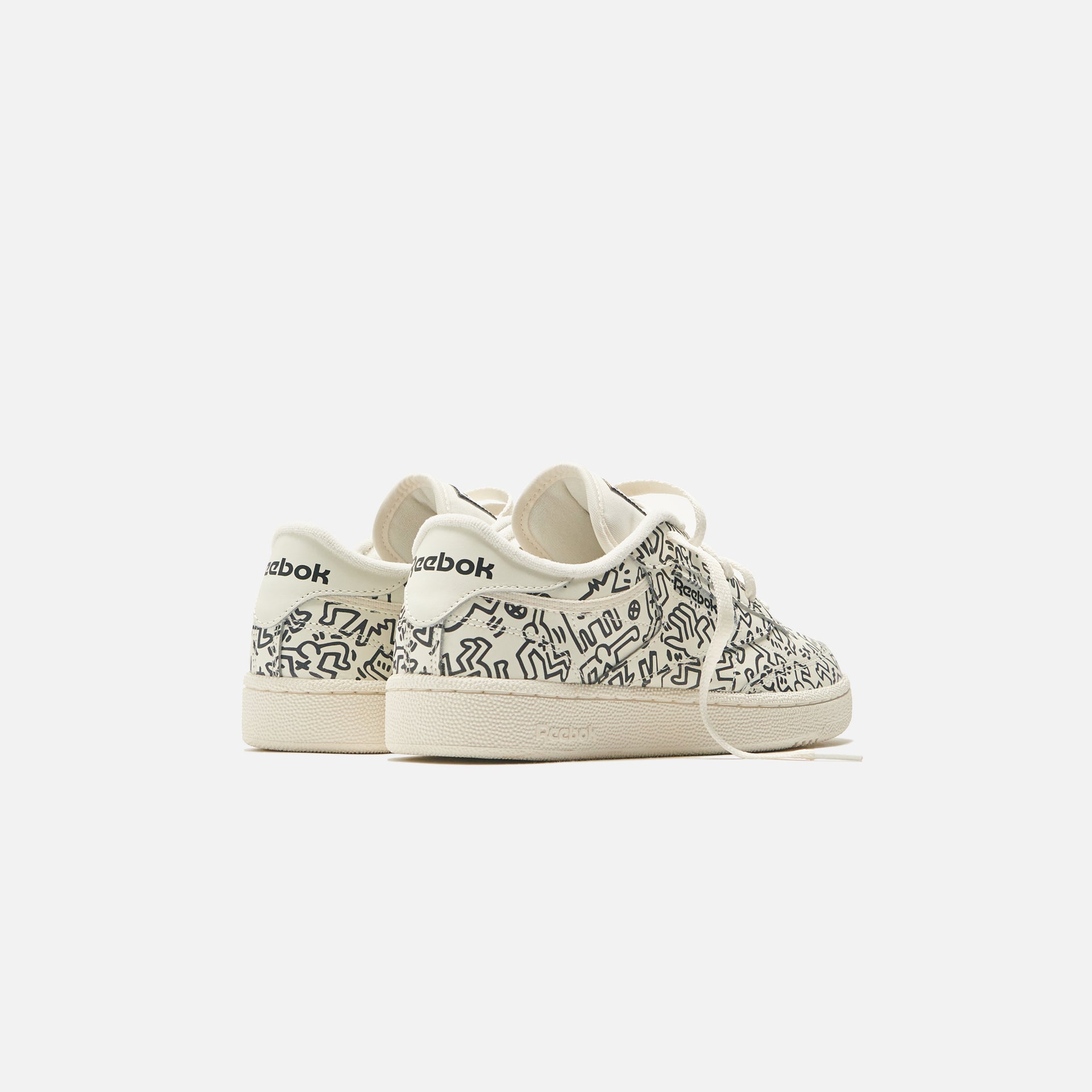 Reebok x Keith Haring Club C - Chalk / Pure Grey 8