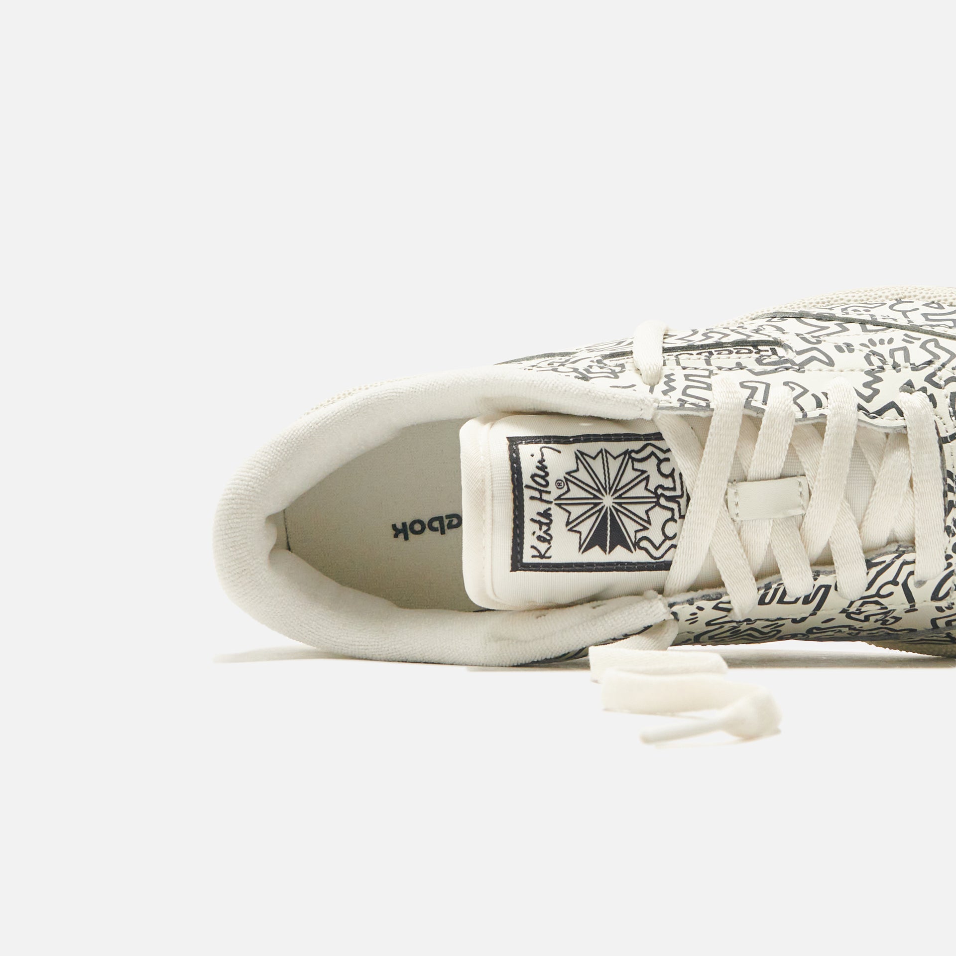 Reebok x Keith Haring Club C - Chalk / Pure Grey 8