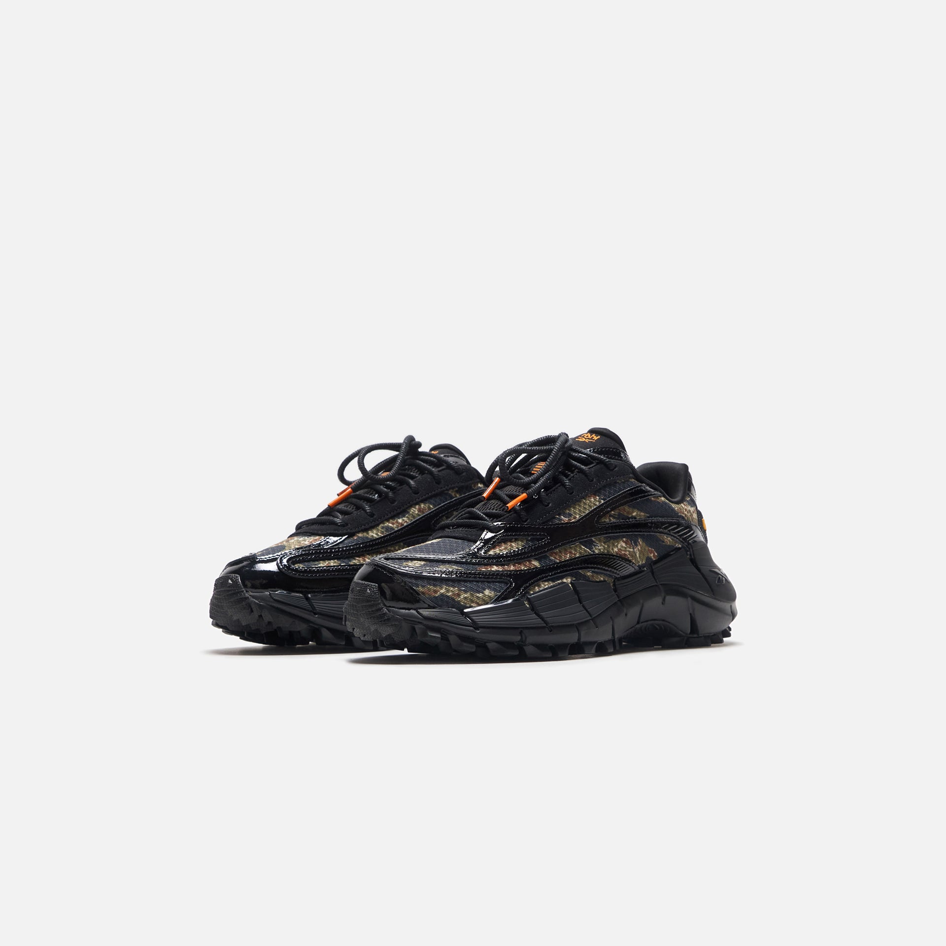 Reebok x Maharishi Zig Kinetica 2.5 Core - Black / High Vis Orange / Warm Olive