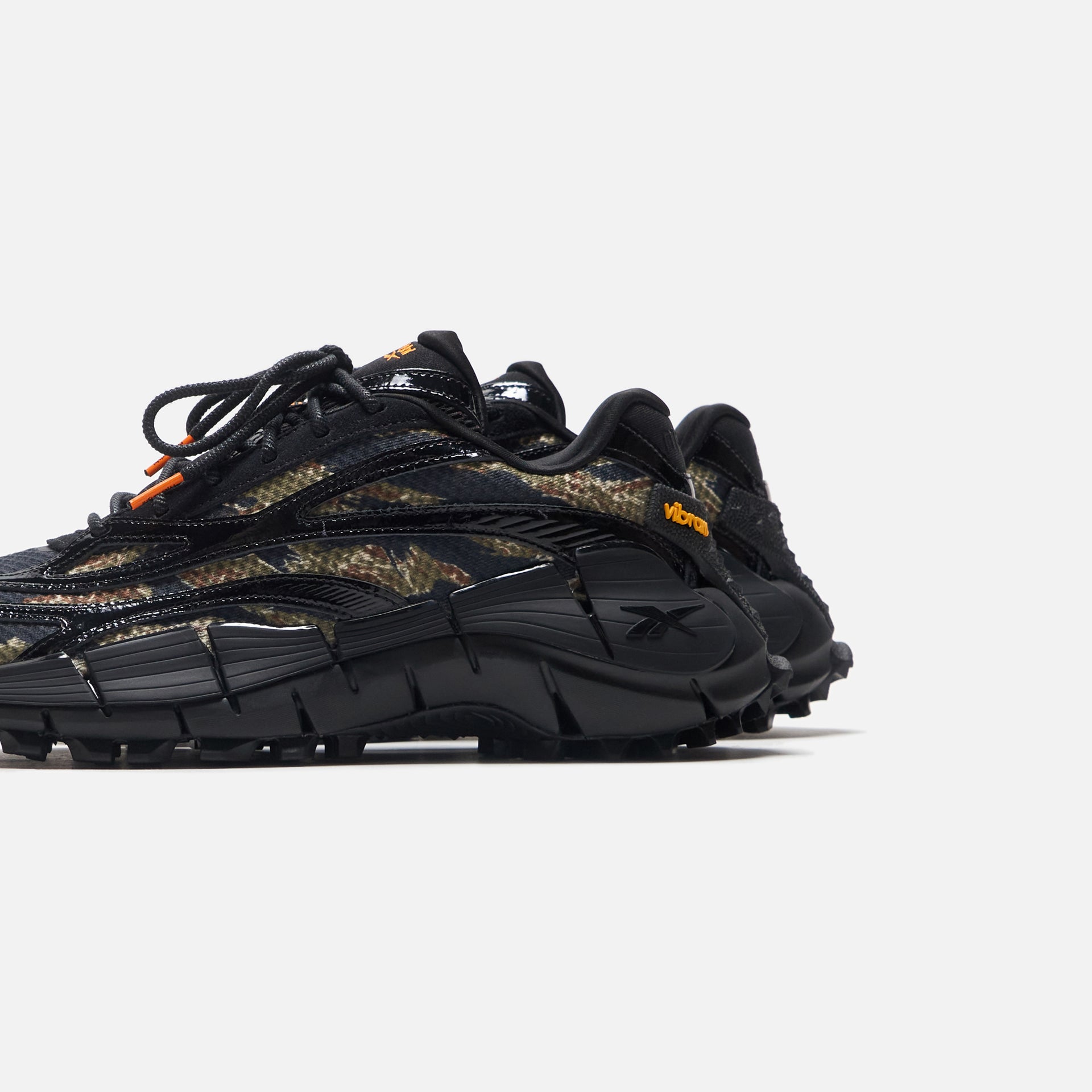 Reebok x Maharishi Zig Kinetica 2.5 Core - Black / High Vis Orange / Warm Olive