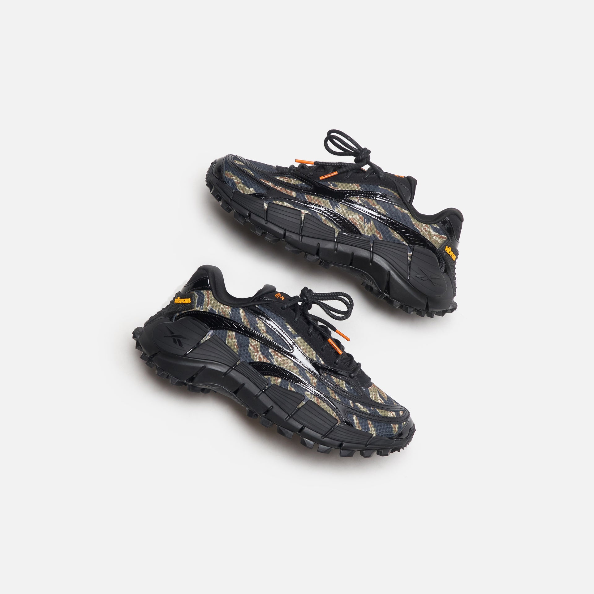 Reebok x Maharishi Zig Kinetica 2.5 Core - Black / High Vis Orange / Warm Olive
