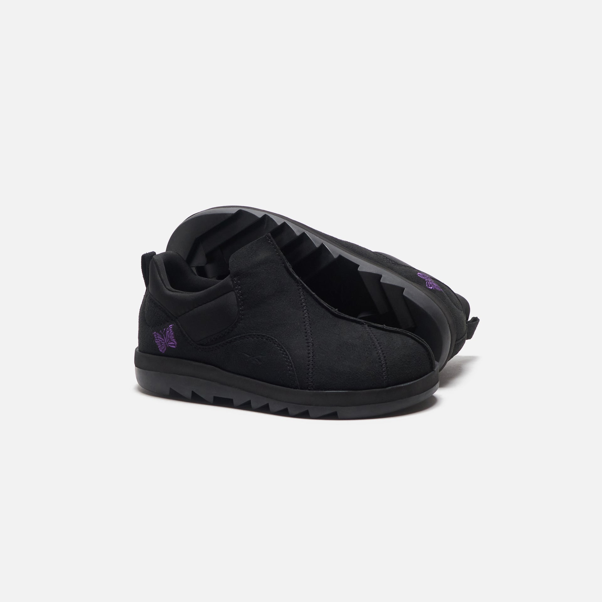 Reebok x Needles Beatnik Moc - Core Black / Extreme Purple