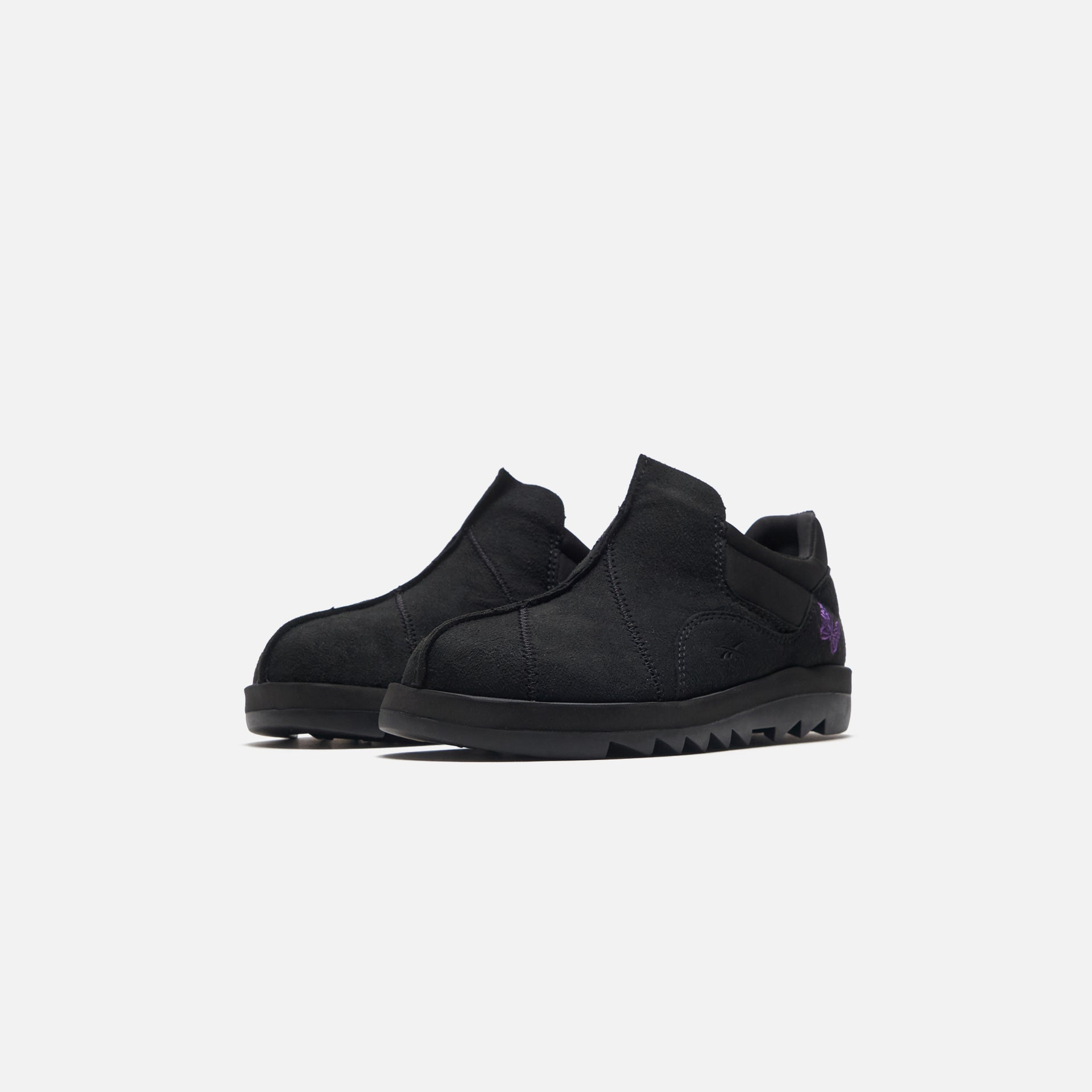 Reebok x Needles Beatnik Moc - Core Black / Extreme Purple