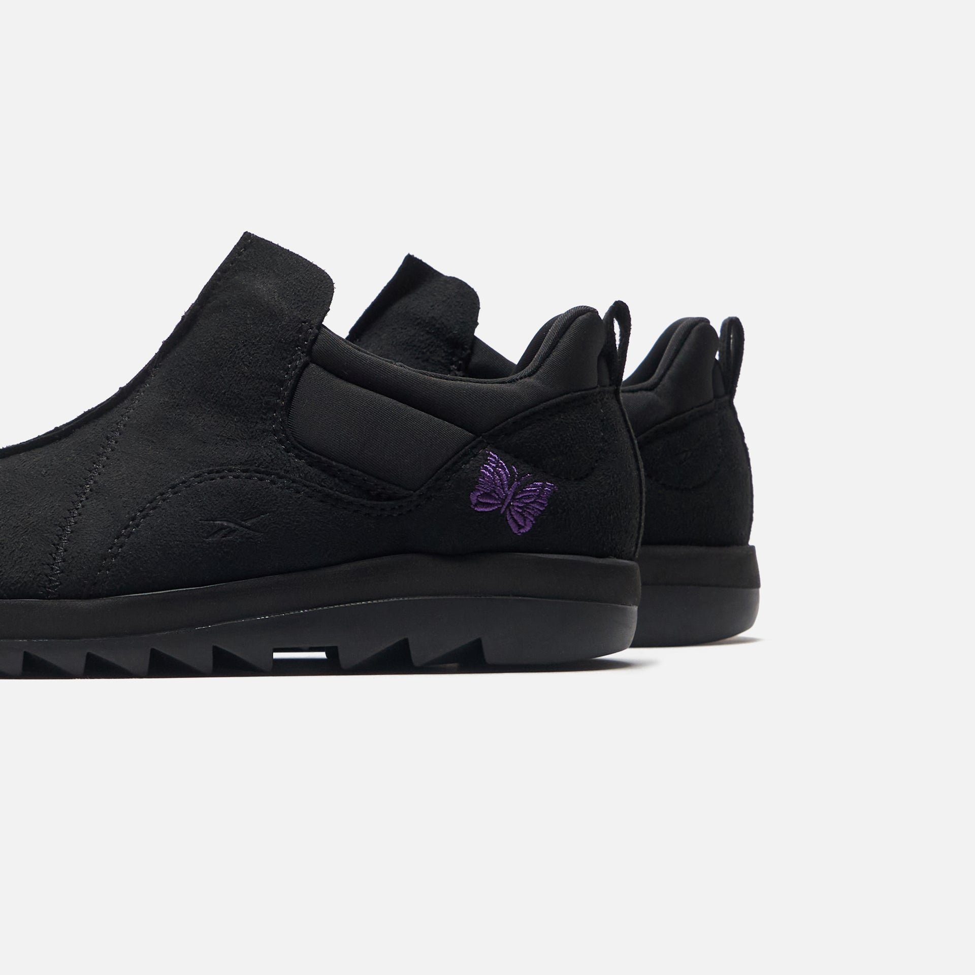 Reebok x Needles Beatnik Moc - Core Black / Extreme Purple