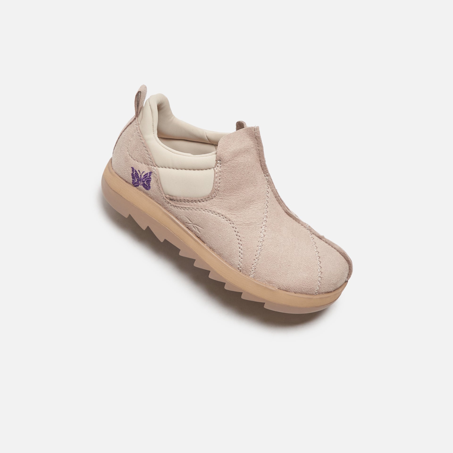 Reebok x Needles Beatnik Moc - Mod Beige / Sand Beige / Extreme Purple