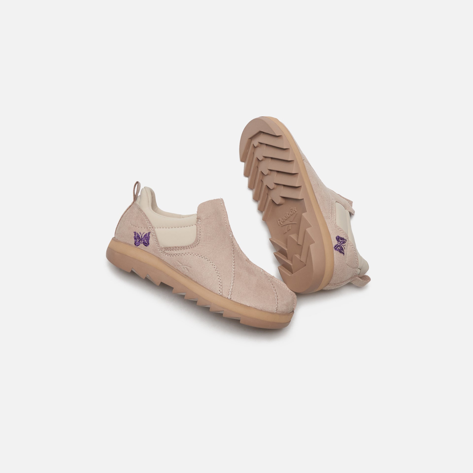 Reebok x Needles Beatnik Moc - Mod Beige / Sand Beige / Extreme Purple