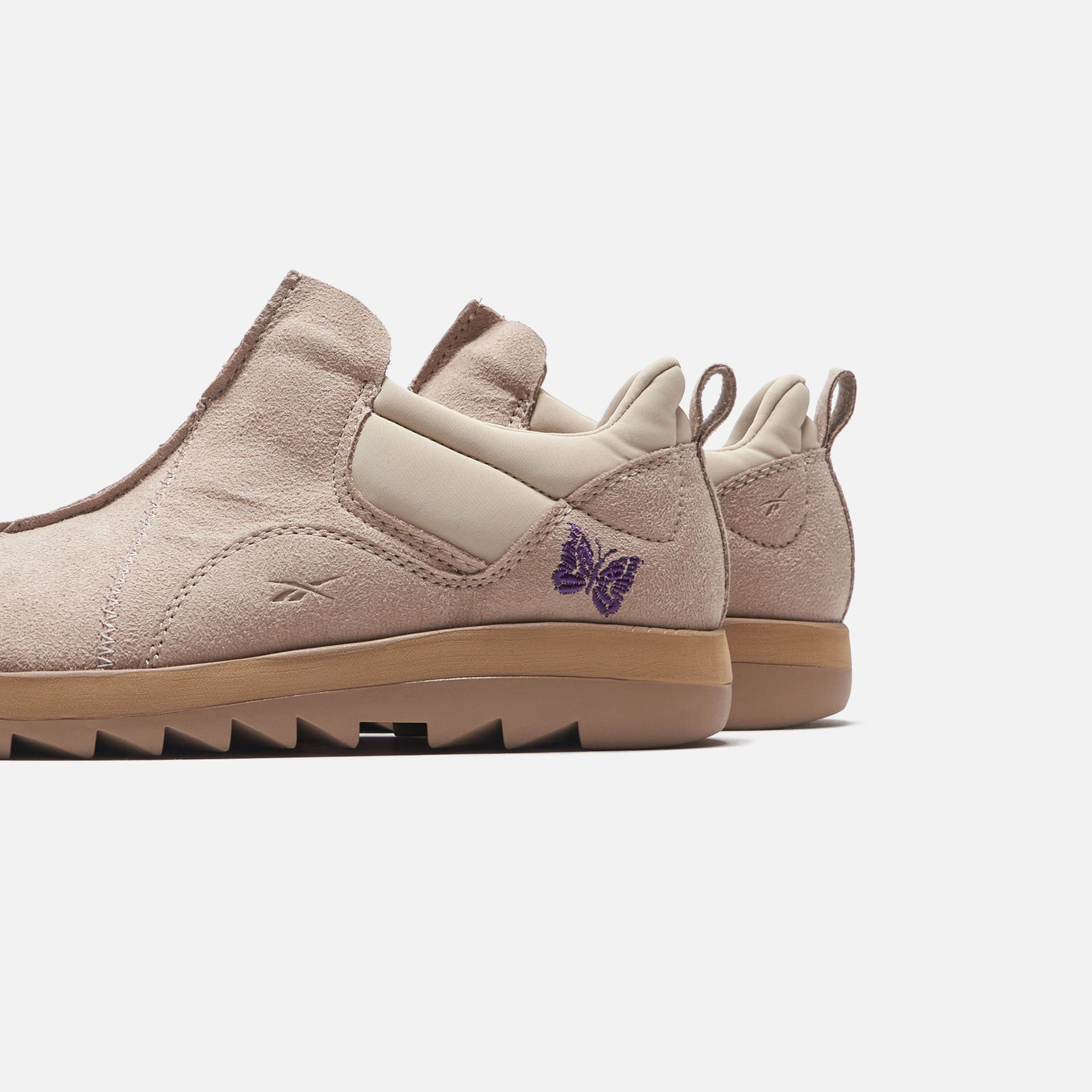 Reebok x Needles Beatnik Moc - Mod Beige / Sand Beige / Extreme Purple