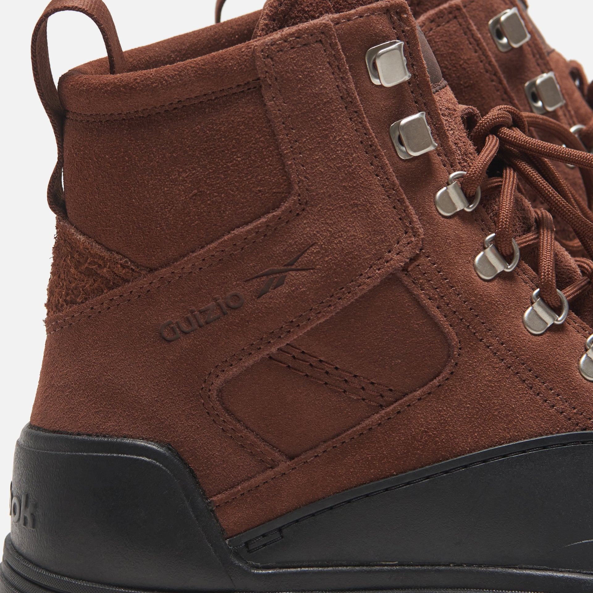 Reebok x Danielle Guizio WMNS Club C Cleated Mid - Brush Brown / Core Black / Silver