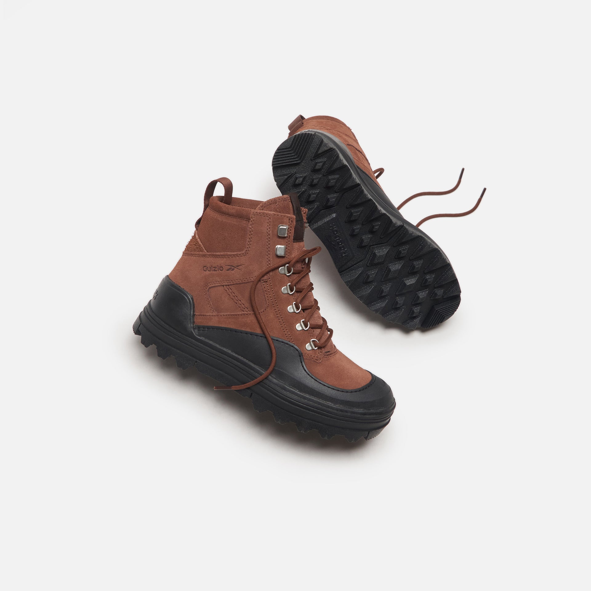 Reebok x Danielle Guizio WMNS Club C Cleated Mid - Brush Brown / Core Black / Silver