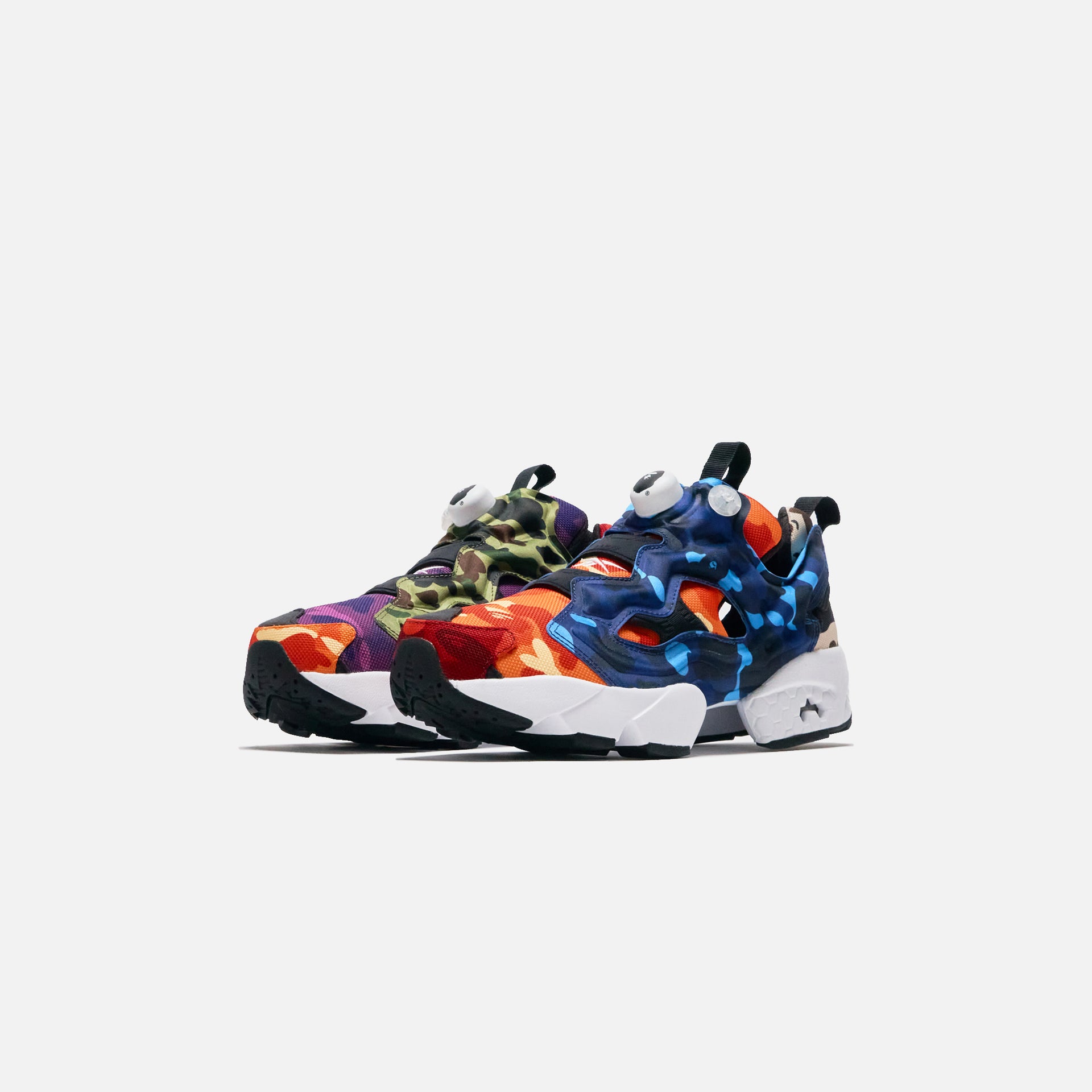 Reebok Bape Instapump Fury - White / Black