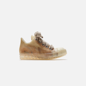Rick Owens WMNS Scarpe Pelle Low Sneakers - Natural / Clear – Kith