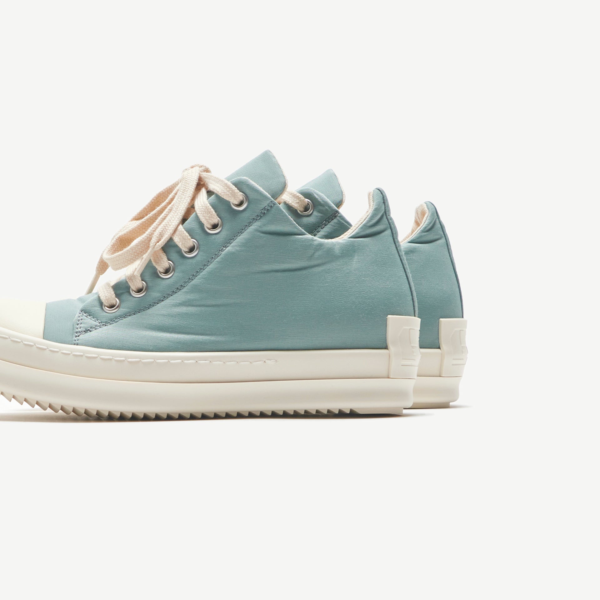 Rick Owens Wmns Scarpe Low Sneakers - Aqua / Milk