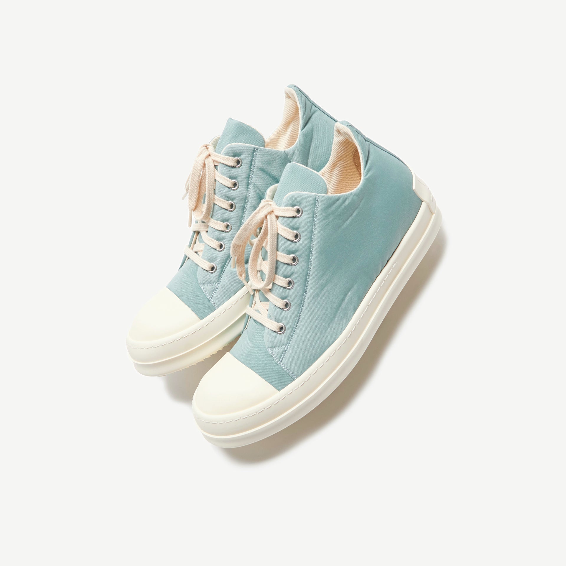 Rick Owens Scarpe Low Sneakers - Aqua / Milk