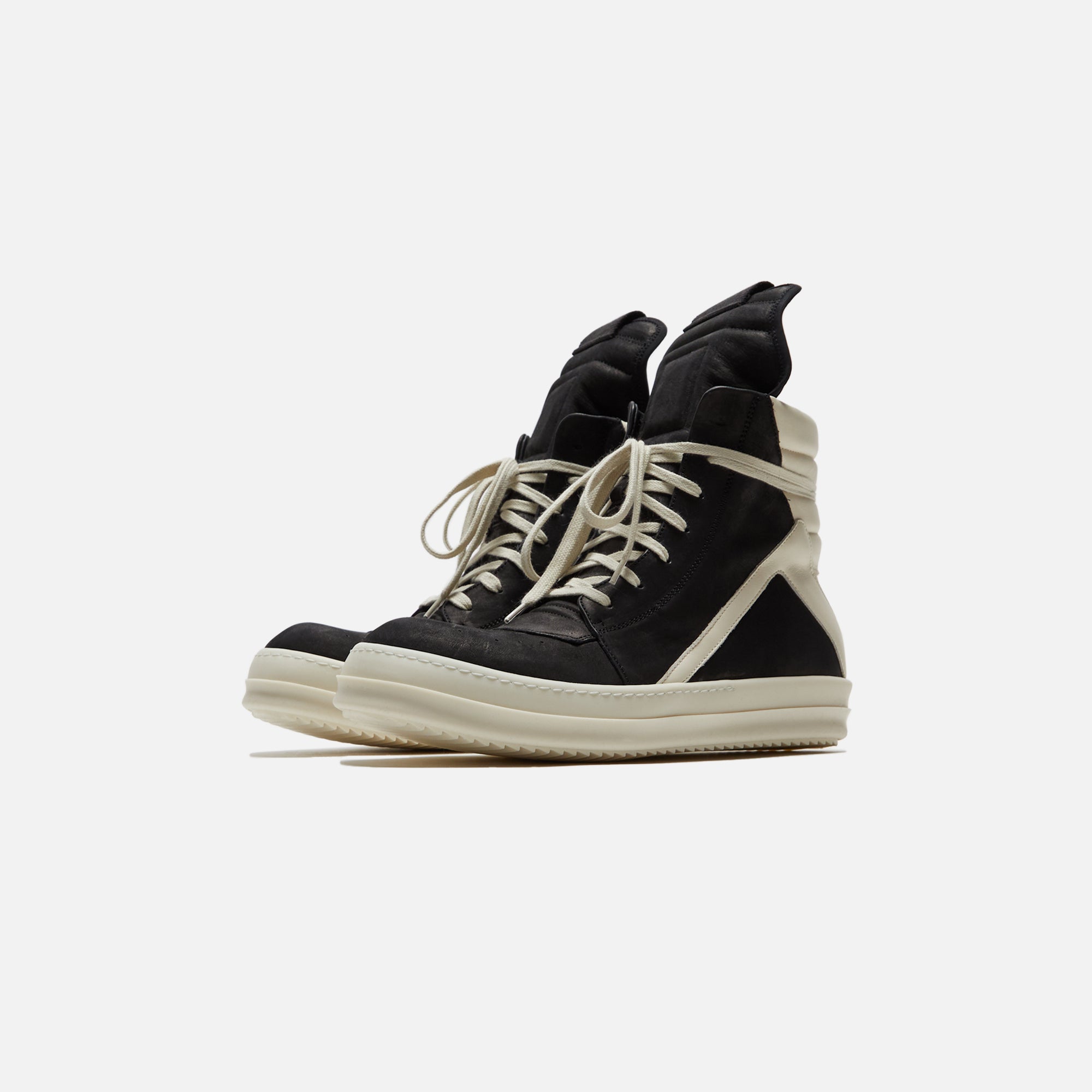 スニーカー Rick Owens Sneaker Geobasket In Pelle RICK OWENS - Women Scarpe In Pelle Geobasket Sneakers