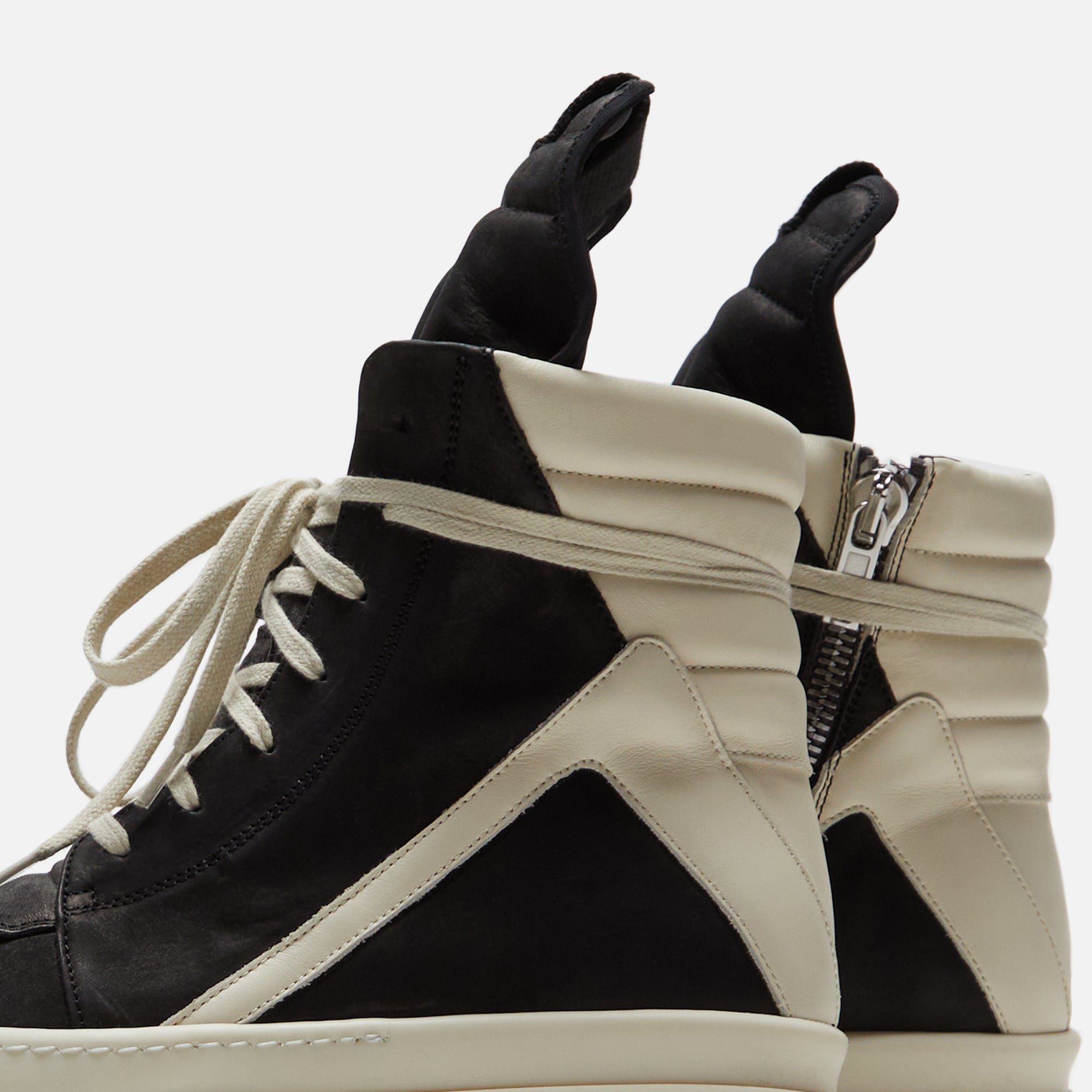 【関税&送料込】Rick Owens Sneaker Geobasket In Pelle Rick Owens WMNS Scarpe Pelle Geobasket - Hot Pink / Milk