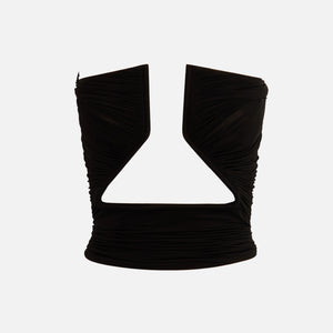 Rick Owens Woven Prong Top - Black