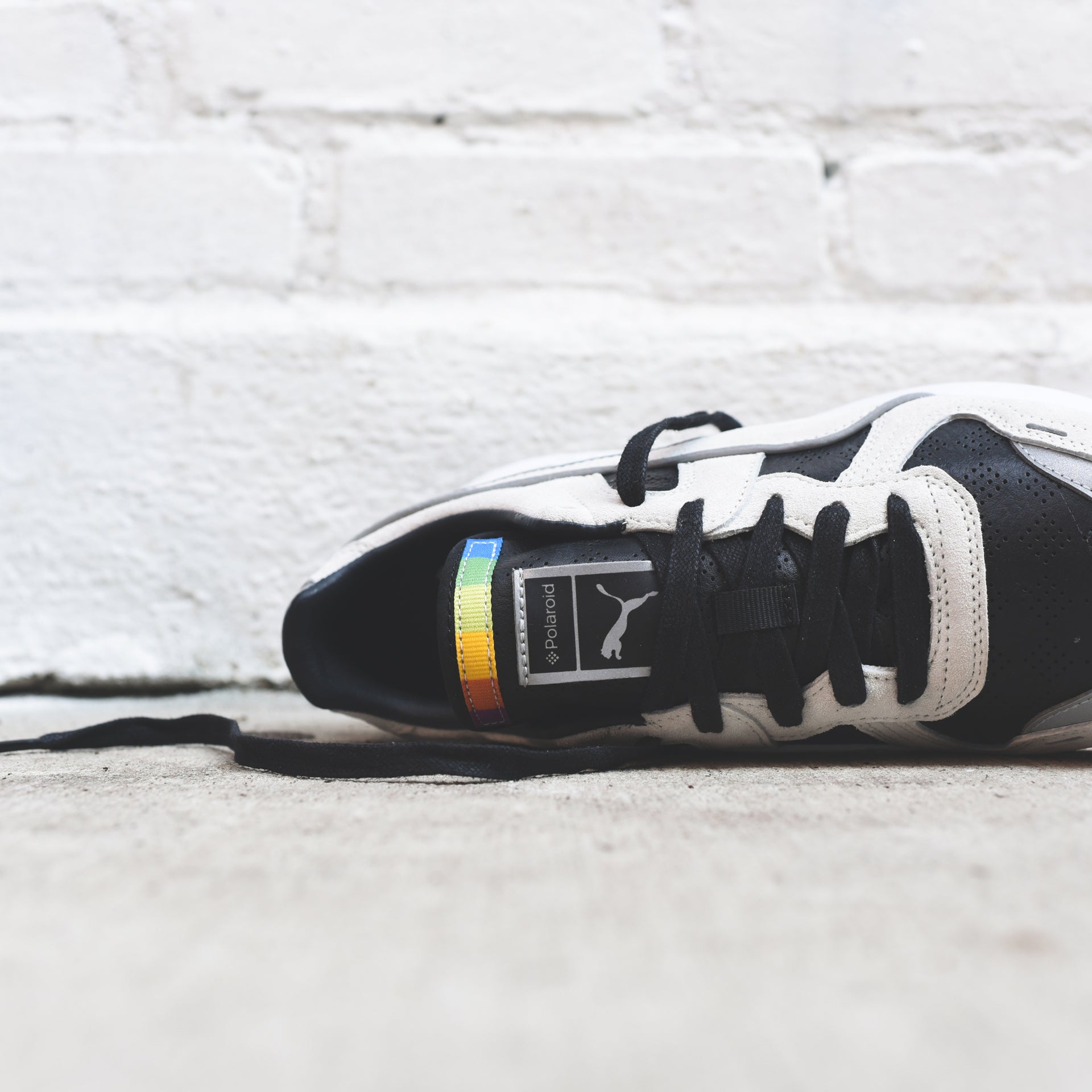 Puma x Polaroid RS-100 - Marshmallow / Black