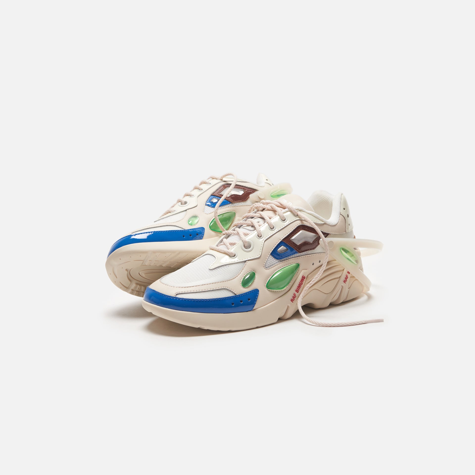 Raf Simons Cylon 21 - Cream / Brown / Blue