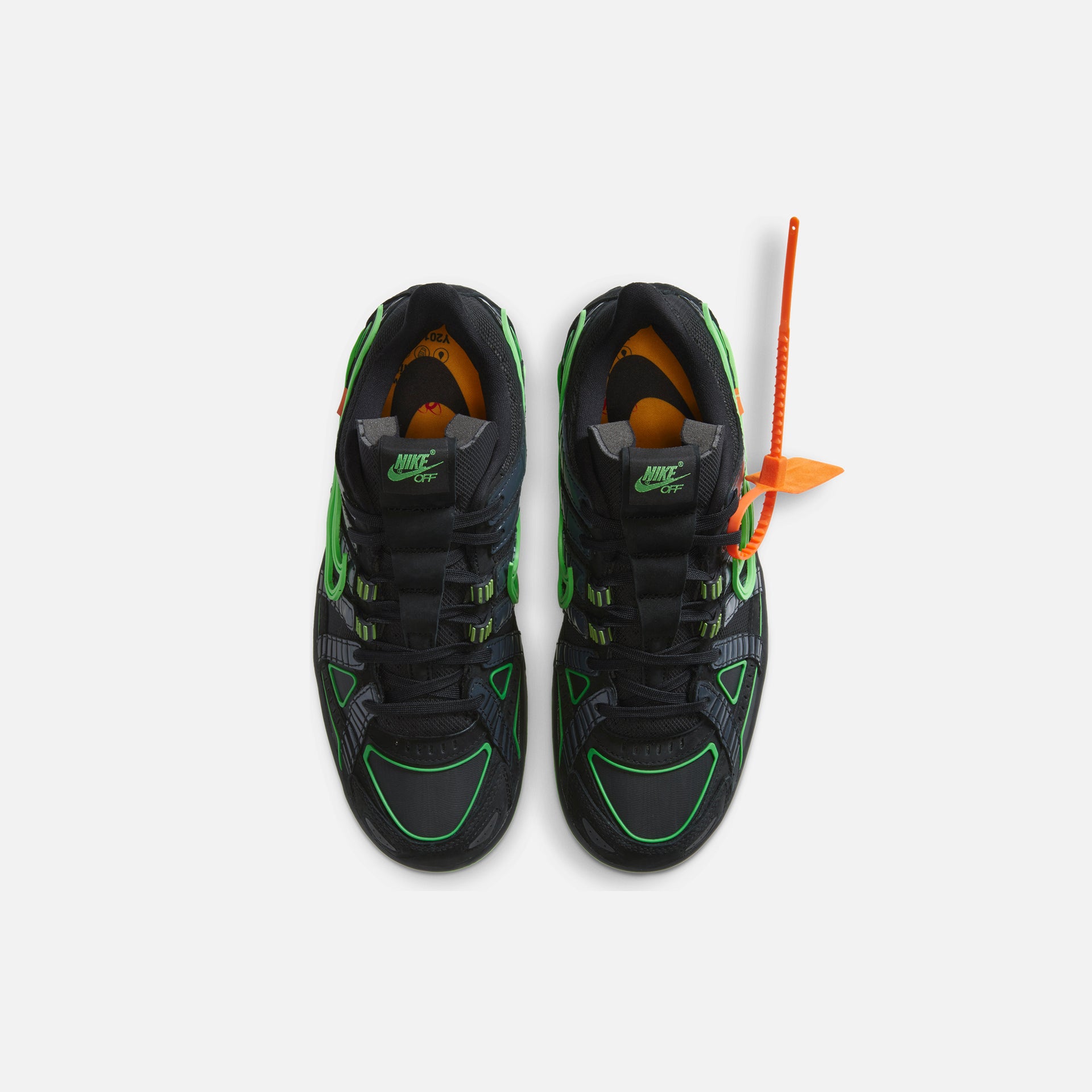 Nike x Off White Air Rubber Dunk - Green Strike / Black / White